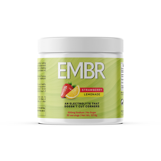 Strawberry Lemonade, Clean Electrolytes | Zero Sugar | 30 Servings