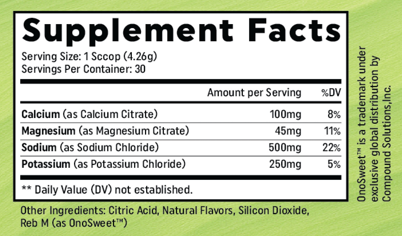 Zero Sugar Electrolytes. Strawberry Lemonade. 30 Servings